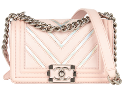 Iridescent Chevron Boy Bag